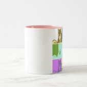    SillyKittyMUG Tweekleurige Koffiemok (Center)