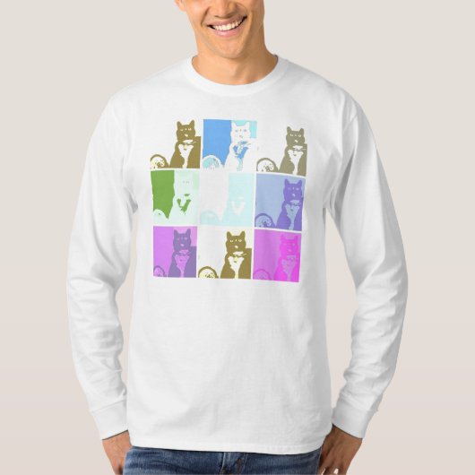 SillyKittyStyle-shirt T-shirt (Voorkant)