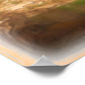 Silniettemin Colorado schilderachtig poster (Hoek)