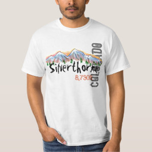 Silniettemin Colorado-t-shirt voor de verhoging va T-shirt