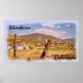 Silniettemin orne Colorado poster (Voorkant)