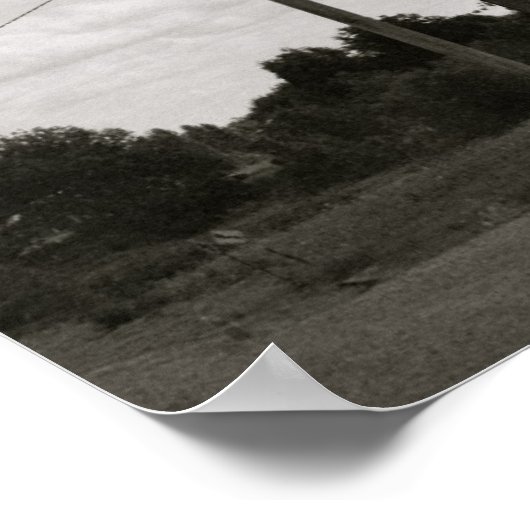 Silo en Barn Poster (Hoek)