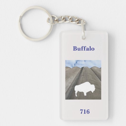 Silo en Buffalo 2 Sleutelhanger (Voorkant)