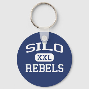 Silo - Rebels - Silo High School - Durant Oklahoma Sleutelhanger