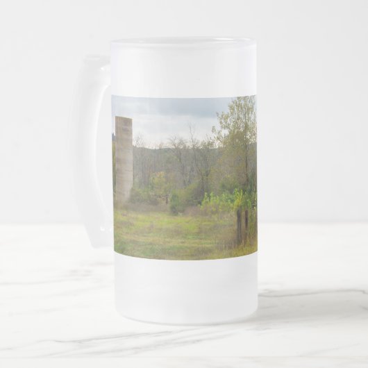 Silo Staat Nog Bevroren Mok (Voorkant links)