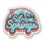 Siloam Springs, Arkansas Sticker (Voorkant)