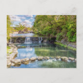 Siloam Springs Sager Creek Waterfall Briefkaart (Voorkant)