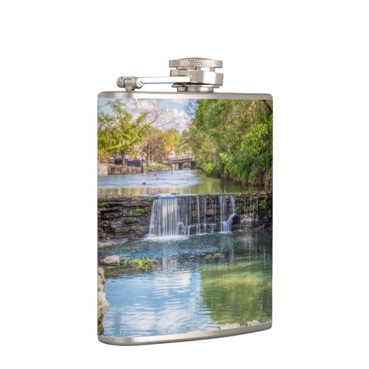 Siloam Springs Sager Creek Waterfall Flask Heupfles (Rechts)