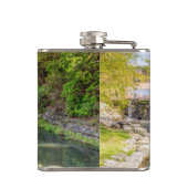Siloam Springs Sager Creek Waterfall Flask Heupfles (Achterkant)