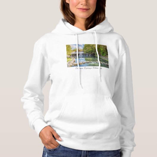 Siloam Springs Sager Creek Waterfall Hoodie (Voorkant)