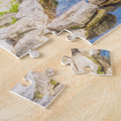 Siloam Springs Sager Creek Waterfall Jigzaag Puzzl Legpuzzel (Zijkant)