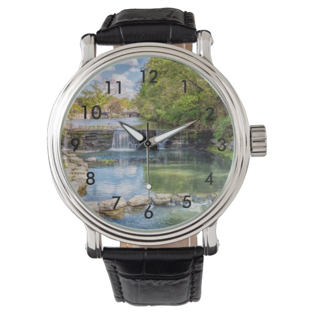 Siloam Springs Sager Creek Waterfall Wrist Watch Horloge (Voorkant)