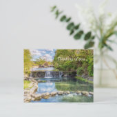 Siloam Springs Sager Waterfall Denking You Briefkaart (Staand voorkant)