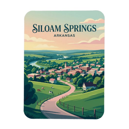 Siloam Springs VS Magneet (Verticaal)
