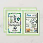 Silonar Wizard - Silicium Element Briefkaart (Voorkant / Achterkant)