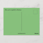 Silos en een korenveld in Indiana Briefkaart (Achterkant)