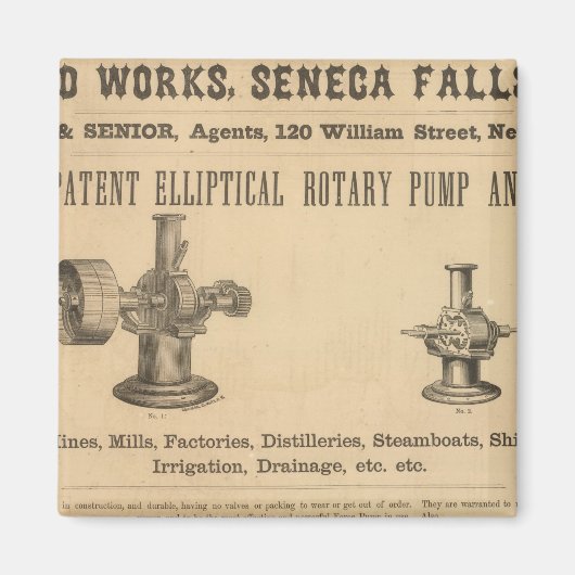 Silsby, Mynderse en Company Magneet (Voorkant)