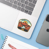 Silt, Colorado Sticker (Laptop met iPhone)