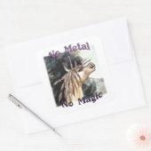 Silubhra No Metal No Magic Stickers (Envelop)