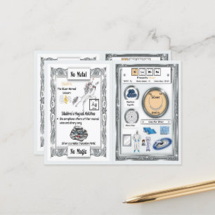 Silubhra - Silver Horn Unicorn Kaart