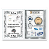 Silubhra - Silver Horn Unicorn Trading Kaart (Achterkant)