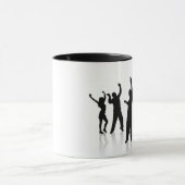 Silueta baile mok (Midden)