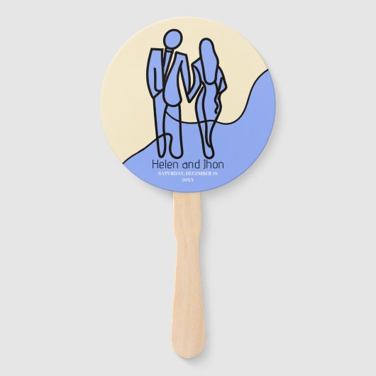 Siluetas de Amor Handwaaier (Voorkant)
