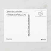 Silurian Wereldbol Fantasy Art Post Card Briefkaart (Achterkant)