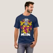 Silva Coat of Arms Family Crest T-shirt (Voorkant volledig)