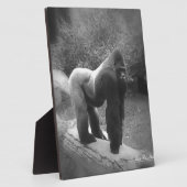 Silveback Gorilla Fotoplaat (Zijkant)