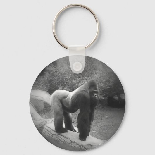 Silveback Gorilla Sleutelhanger (Voorkant)