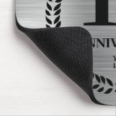 Silver 10th Business Jubileum Muismat (Hoek)