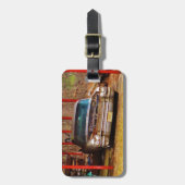 Silver 1963 Sadan Deville Bagagelabel (Voorkant verticaal)