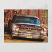 Silver 1963 Sadan Deville Briefkaart (Voorkant)