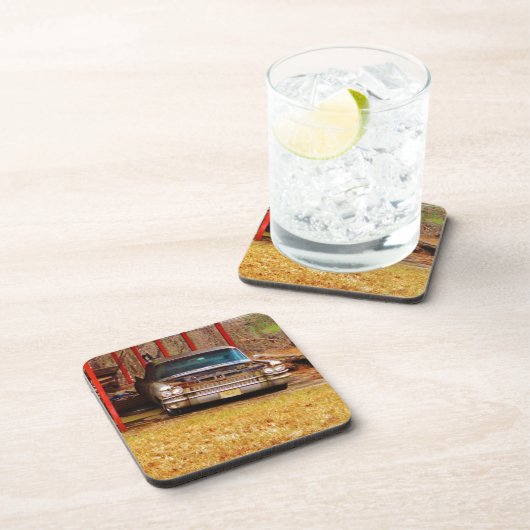 Silver 1963 Sadan Deville Drankjes Onderzetter (Rechterzijde)