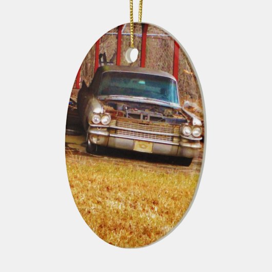 Silver 1963 Sadan Deville Keramisch Ornament (Links)