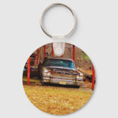 Silver 1963 Sadan Deville Sleutelhanger (Voorkant)