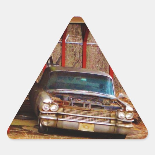 Silver 1963 Sadan Deville Sticker (Voorkant)