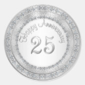 Silver 25e Jubileum Labels (Voorkant)