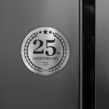 Silver 25e zakelijke Logo-Jubileum