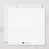 Silver 25th Jubileum Uitnodiging (Achterkant)