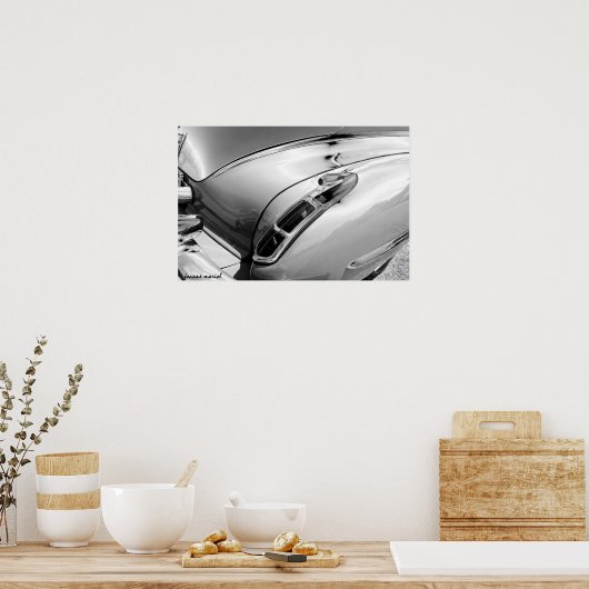 Silver '47 Poster afdrukken (Keuken)