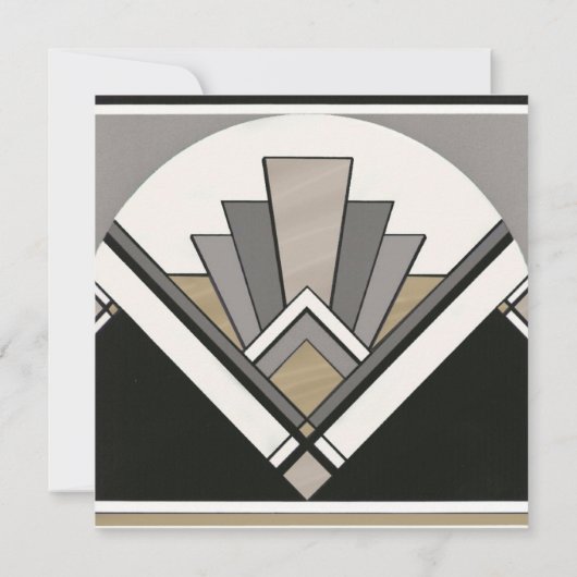 Silver 50th Birthday Party Champaign Glasses Kaart (Achterkant)