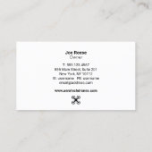 Silver Aerial Drone Fotografie en Videografie Visitekaartje (Achterkant)