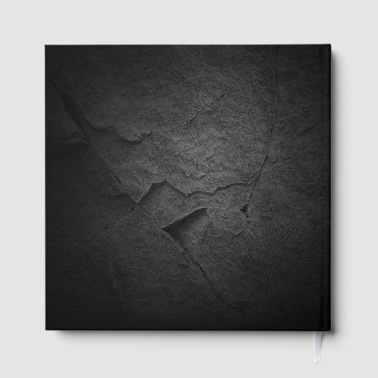 Silver Afstuderen Laurel on Black Rock Gastenboek (Achterkant)