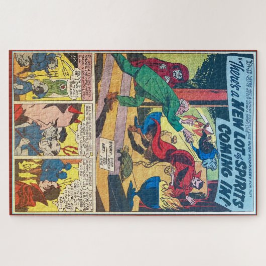  SILVER AGE STRIPBOEK TITELPAGINA LEGPUZZEL (Horizontaal)