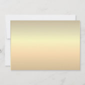 Silver and Gold Photo Wedding Kaart (Achterkant)