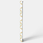 Silver and Gold Pinwheels Samsung Galaxy Hoesje (Linkerkant)