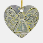 Silver and White Angel Ornament (Voorkant)