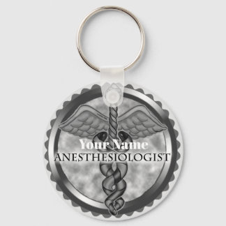 Silver Anesthesioloog Sleutelhanger